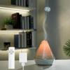 AChoice4U Volcano Aromatherapy Diffuser 180ML Essential Oil Diffuser Small Humidifier with 7 Colors Night Lights,Remote Control for Bedroom,Office(White) view 1