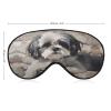 Sleep Mask for Sleeping with Adjustable Strap Sleep Mask for Side Sleeper Soft Shih Tzu Breathable Eye Cover for Night Sleep Work Nap view 2