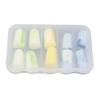 Aoaoy Comfortable Fit, Secure Fit Silicone Earplugs 10 Pcs Noise Cancelling, Effective Noise Reduction, Portable Design Soft Ear Plugs for Sleeping Work Study view 1