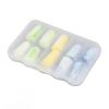 Aoaoy Comfortable Fit, Secure Fit Silicone Earplugs 10 Pcs Noise Cancelling, Effective Noise Reduction, Portable Design Soft Ear Plugs for Sleeping Work Study view 3