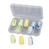 Aoaoy Comfortable Fit, Secure Fit Silicone Earplugs 10 Pcs Noise Cancelling, Effective Noise Reduction, Portable Design Soft Ear Plugs for Sleeping Work Study view 4