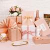 60 Sheets Tissue Paper for Gift Bags, 14 20 Metallic Rose Gold Pink White Tissue Paper for Packaging Crafts Wrapping, Shiny Pearlescent Gift Wrapping Tissue Bulk for Birthday Baby Shower Wedding view 2