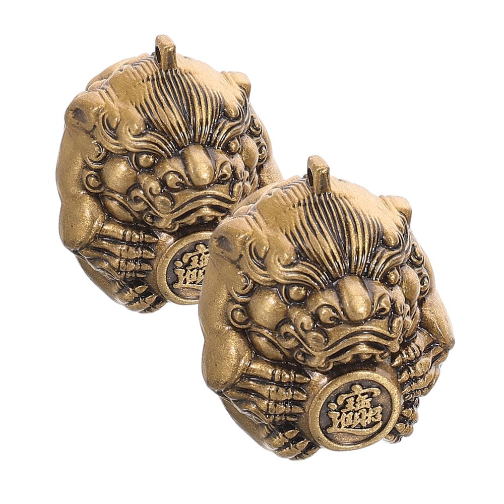 Alipis Brass Baoding Balls for Hand Therapy Stress Relief Massage Ball Set for Seniors Portable Exercise Tool for Hand Strength and Muscle Training