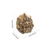 Alipis Brass Baoding Balls for Hand Therapy Stress Relief Massage Ball Set for Seniors Portable Exercise Tool for Hand Strength and Muscle Training view 2