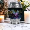 Butterfly Funeral Urn for Adult Human Ashes, Burial Urns for Humans Ash, Cremation Boxes, Large Urn for Husband & Wife, Memorial Gifts for Parents, Decorative Urns, 10" Green view 4