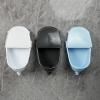 YCCYHQ Wall Mounted Commercial Urinal with Cover, Punch-Free Installation Plastic Urinals for Men for Home, Dorm, Shed or Backyard, RV(White) view 2
