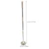 SKISUNO Stainless Steel Mop Stick Pole Detachable Mop Handle Extension Rod Heavy-Duty for Home Cleaning view 2