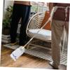 SKISUNO Stainless Steel Mop Stick Pole Detachable Mop Handle Extension Rod Heavy-Duty for Home Cleaning view 3
