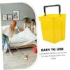 ABOOFAN Large Capacity Multifunctional Bucket with Handle Plastic Cleaning Bin for Home Office Commercial Use Versatile Water Storage Box Reliable and Easy to Carry view 4