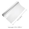 DEARMAMY 1 Roll Clear Flower Wrapping Film Roll Transparent Floral Bouquet Wrap for Weddings Birthdays DIY Crafts and Packaging Durable and Versatile Clear Cellophane Film view 2