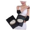 GOOHOCHY 2pcs Thermal Elbow Supporter Self Heating Elbow Pad Massager for Winter Relief High Elastic Comfort Fatigue and Black view 3
