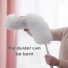 1PC Household Dusters,Bent Dust Cleaning Artifact Handle Dusters Brushes, Adjustable Long Pole,Extendable Duster for Cleaning Ceiling Chandelier,Furniture, Blinds and Furniture view 3