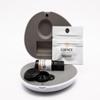 Essence Pearl Travel Case | Immunity Essential Oil | Aromatherapy Nasal Diffuser & Essential Oil Carrying Case | Eucalyptus, Lemon & Cinnamon Blend | Travel-Friendly Kit | Black Pod view 1