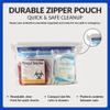 School Health 27Piece Bodily Fluid Spill Clean Up Kit Bloodborne Pathogen Protection with PPE, Biohazard Bags & Wipes OSHA Compliant Response Kit for Schools, Clinics & Infectious Materials view 3