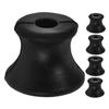 GOOHOCHY 5pcs Meditation Tool Stand Sound Resonance Accessory Set for Tuning Forks Non-slip Rubber Bases for Yoga view 1