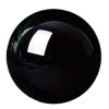 beisup Black Obsidian Crystal Sphere Healing Crystals Decorative Gemstones Ball with Stand for Gothic-Style Home Decor, Meditation, Feng Shui,5cm view 1