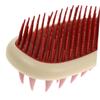 Beaupretty 2pcs Long Handle Scalp Scrub Brush with Silicone Grip Dual Tooth Exfoliating Shampoo Comb for Deep Cleaning and Massaging Wet Dry Hair for Dandruff and Debris Removal view 3
