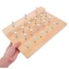 Abaodam Hand Dexterity Pegboard Hand Rehabilitation Board Wooden Finger Exercise Equipment for Therapy view 4