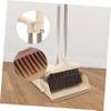 HEALLILY Stainless Steel Broom Dustpan Kit Long Handle Essential Floor Cleaning Tool for Home Use Sturdy Dustpan and Broom Combo for Efficient Sweeping and Cleaning view 3