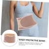 KOMBIUDA Winter Waist Support Band Decompression Lumbar Warmer Waist Brace for Skiing Hiking and Outdoor Activities and for Weak and Injured Backs view 4