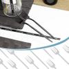 100 Count Black Plastic Forks, Heavy Duty Disposable Cutlery, Black Silverware Plastic Utensils for Party, Birthday, Wedding view 4