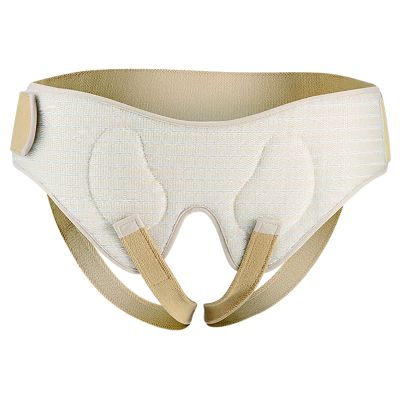 YCBXYRF Inguinal Hernia Belt for Men & Women, Adjustable Hernia Truss with 2 Pairs Removable Compression Pads for Single/Double Inguinal Pain Relief(Small)