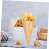 HEALEEP 50pcs Disposable Cones for Ice Cream and Candy Dessert Cups for Parties and Culinary Presentations view 2