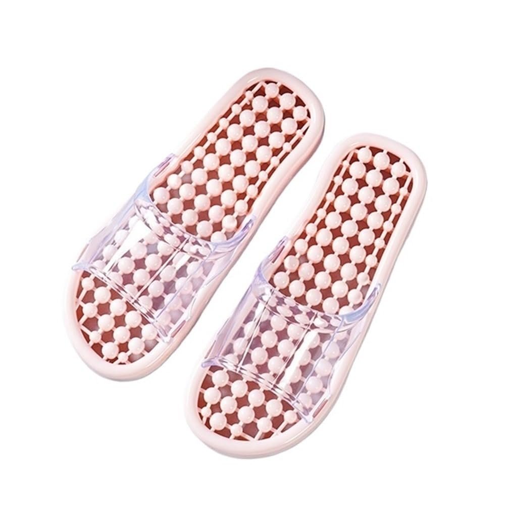 Acupressure Massage Slippers Hollow Quick-Drying Shower Shoes For Men Women Reflexology & Acupuncture Sandals Promote Blood Circulation And Foot Pain Relief(09,40/42 EU)