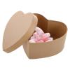 Totority 3pcs Heart Shaped Cardboard Boxes for DIY Kraft Paper Keepsake Storage for Valentine's Day Birthdays Creative Treasure Box for Organizing Presents view 3