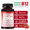 Biobor Natural Energy Gummies with Vitamin B12, Goji, CoQ10, Energy Support & Metabolism Support Chewable Supplement,GMO Free, Gluten Free(Raspberry, 120 Count) view 2