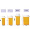 13 Dram Push Down and Turn Vials for Pharmacy 275 Pcs Empty Pill Bottles with Reversible Caps, Mini Pill Organizer Containers Child-Resistant Small Travel Pill Dispenser for Bulk Use view 3