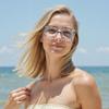 AOOLIA Oversize Summer Stylish Eyewear Frame with Reading Glasses Lens, Lightweight Reader for Women Girl Ladies Modify Face (Flower, 2, x) view 4