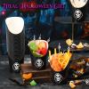Chengu 260 Pcs Halloween Charcuterie Cups with Picks Sets 60 Pcs 14 oz French paper Appetizer Cups 200 Cocktail Pick Disposable Snack Fruit Stick for Halloween party Decor Supplies(Skull Style) view 4