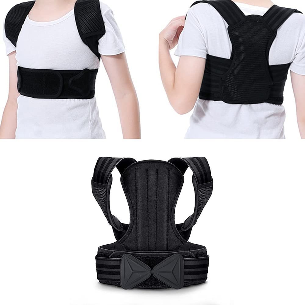 Posture Corrector for Men,Adjustable and Breathable Upper Providing Pain Relief for Neck,Spine,Back,Shoulders, Improves Posture and Provides Back Support,M, Xla,S