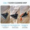 CXU 90 Foldable Baseboard Wall Cleaner Mop, Cobweb Duster, Window Cleaning Squeegee Dusting Kit for Extension Pole(Pole Not Included) (1) view 4