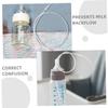 Totority 2pcs Breastfeeding Aid Milk Supply Tube and Straw Lactation Support Dispenser Reusable Feeding Bottle Part view 3