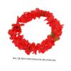 COHEALI 5Pcs Hawaiian Party Leis Wreath Bright Floral Necklaces for Luau Beach Decorations Summer Wreaths Reusable and Lightweight for Cheerleading Events Tropical Parties view 2