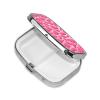 Square Pill Case for Purse or Pocket 2 Compartment Medicine Pill Box Portable Small Pill Organizer Giraffe Texture Pillbox Travel Medicine Vitamin Cod Liver Oil Storage Box view 3