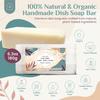AURA NEST Natural Dish Soap Bar, Cleaning Dishes Solid Block for Kitchen - Organic Biodegradable Dishwashing, only 5 Ingredients, Gentle on Hands - Citrus Scent (3 Pack, 19oz) view 2