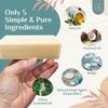 AURA NEST Natural Dish Soap Bar, Cleaning Dishes Solid Block for Kitchen - Organic Biodegradable Dishwashing, only 5 Ingredients, Gentle on Hands - Citrus Scent (3 Pack, 19oz) view 3