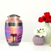Casketique Tiger Memorial Urns for Human Ashes Adult Man - Large Purple Funeral Urn for Ashes for Women - Sunset Urns for Loss of Mom - Cremation Urn for Adult Human - 10 Inch view 4