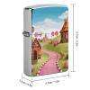 Candy Land_76682316 Lighter Case, Personalized Double-Sided Graffiti Lighter Protective Cover, Stylish Metal Lighters Sleeve for Men Women view 2