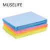 10 Pieces Microfiber Glasses Cleaning Cloth 150x175mm Cleaning Lenses, Phone Screens, Glasses (10 PC Random Color) view 2