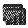Psesaysky Armrest Covers for Wheelchairs Moisture Wicking Wheelchair Arm Pads Soft Wheelchair and Transport Chair Arm Cushions American Flag Print view 1