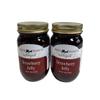 Amish Strawberry Jelly Non GMO All Natural Vegan - 18 oz - 2 Jars view 1