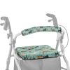 ASQVTIFE Anima Horse Rollator Walker Seat and Backrest Covers for Men Women Soft Dust Cover for Seniors in Assisted Living 2 Piece Walker Accessories for Folding Walker with Seat view 1