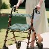 ASQVTIFE Anima Horse Rollator Walker Seat and Backrest Covers for Men Women Soft Dust Cover for Seniors in Assisted Living 2 Piece Walker Accessories for Folding Walker with Seat view 2