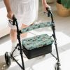 ASQVTIFE Anima Horse Rollator Walker Seat and Backrest Covers for Men Women Soft Dust Cover for Seniors in Assisted Living 2 Piece Walker Accessories for Folding Walker with Seat view 3