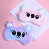 2 Pcs Plush Eye Mask Soft Sleeping Blindfold Eye Cover Comfortable Cute Animal Sleeping Mask Satin Nap Night Eyeshade Cover for Women Men Gift (Colorful, Koala Style) view 3