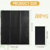 100Pcs Disposable Black Napkins Disposable Guest Black Paper Napkins Hand Towels, for Kitchen Party Wedding Bathroom or Any Celebration Occasion view 2